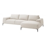 Sofa Récamiere Rechts Textil Creme 1