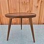 Vintage Pflanztisch Holz Braun  1