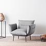 Jax GR110 Armchair Grey 0