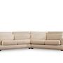 River 4-Sitzer Ecksofa Links Beige 0