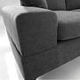 Flayr Sofa 2-seater Textile Gray 5