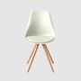 2x Dining chair White 2