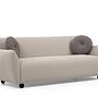 Eddy 3-Sitzer Sofa Creme 4