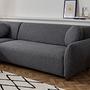 Eddy 2 Corner Sofa Dark Grey 3