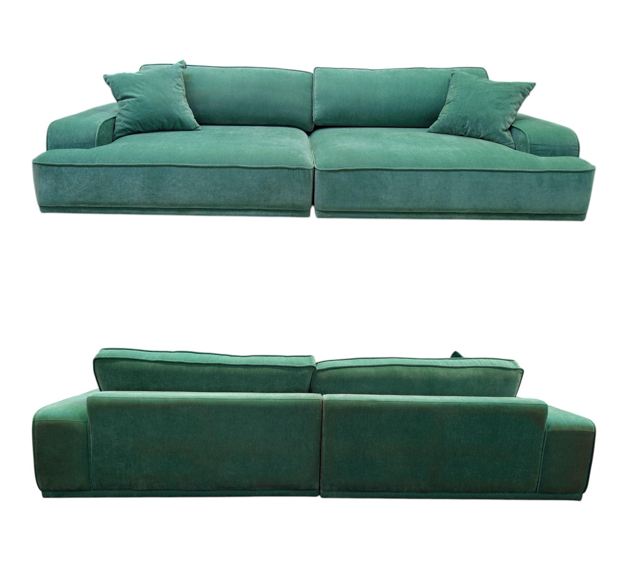 Leonora Sofa 3,5-Sitzer Moss Grass Green 6