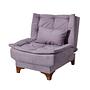 Kelebek Schlafsofa & Sessel Holz Grau 7