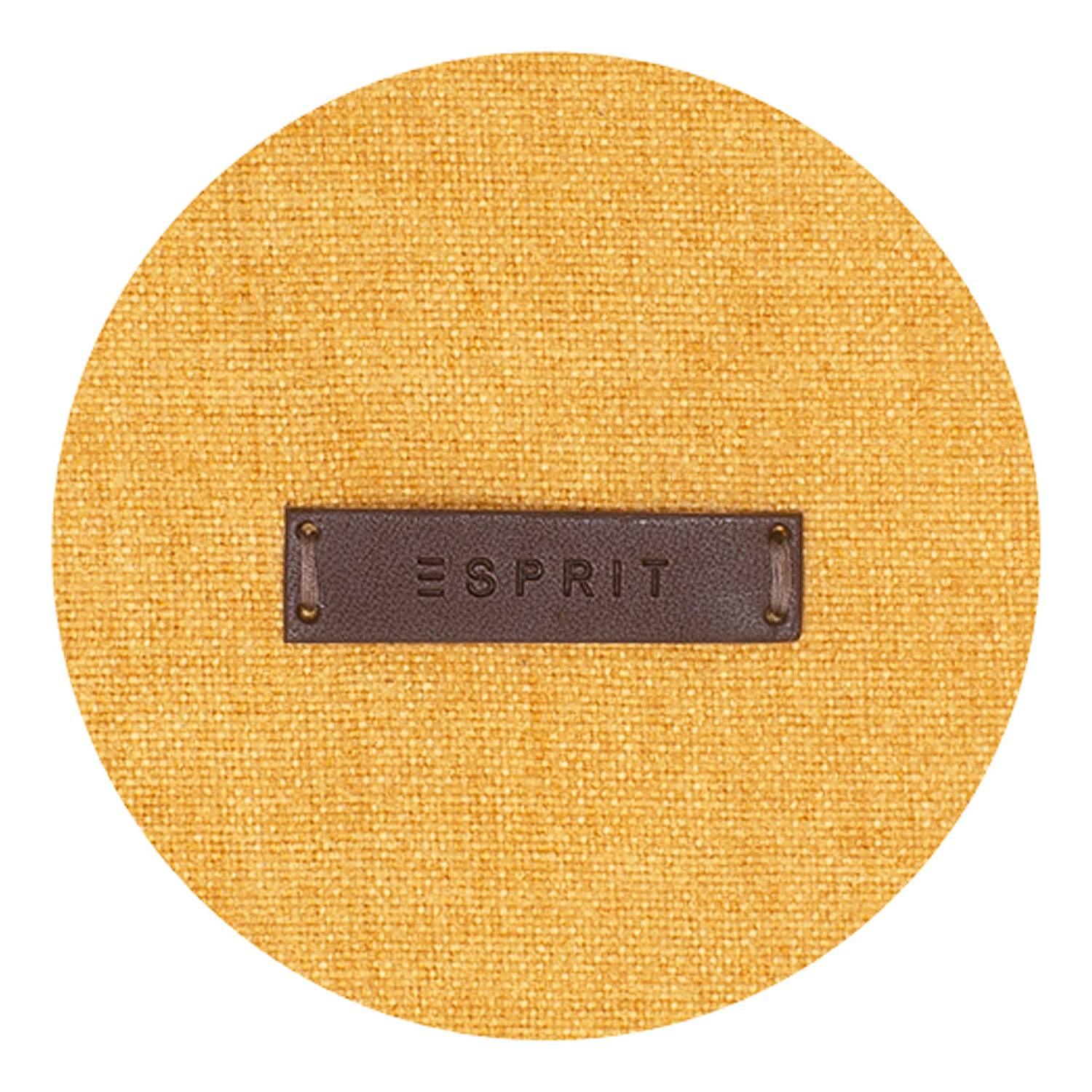 Ösenschal Harp Polyester Senfgelb 4