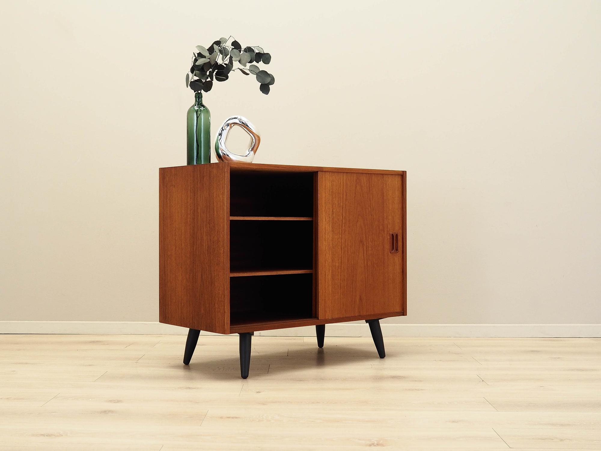 Cabinet Teak Wood 1970s 5