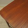 Teak desk Brown 1960s 6