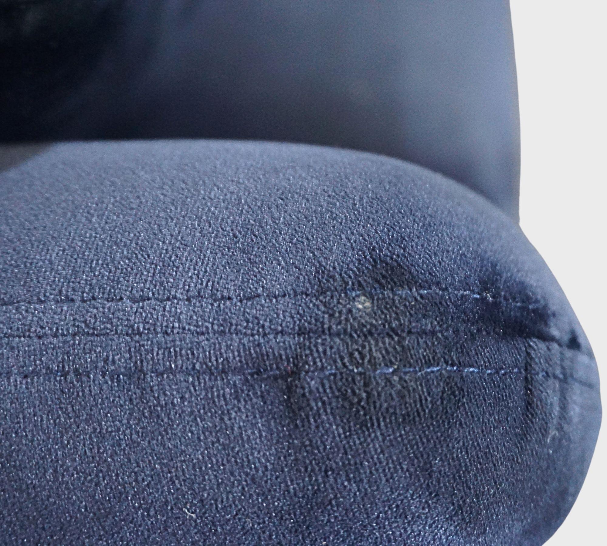 Sigrid Sofa 3-Sitzer Velour Lux Navy 8