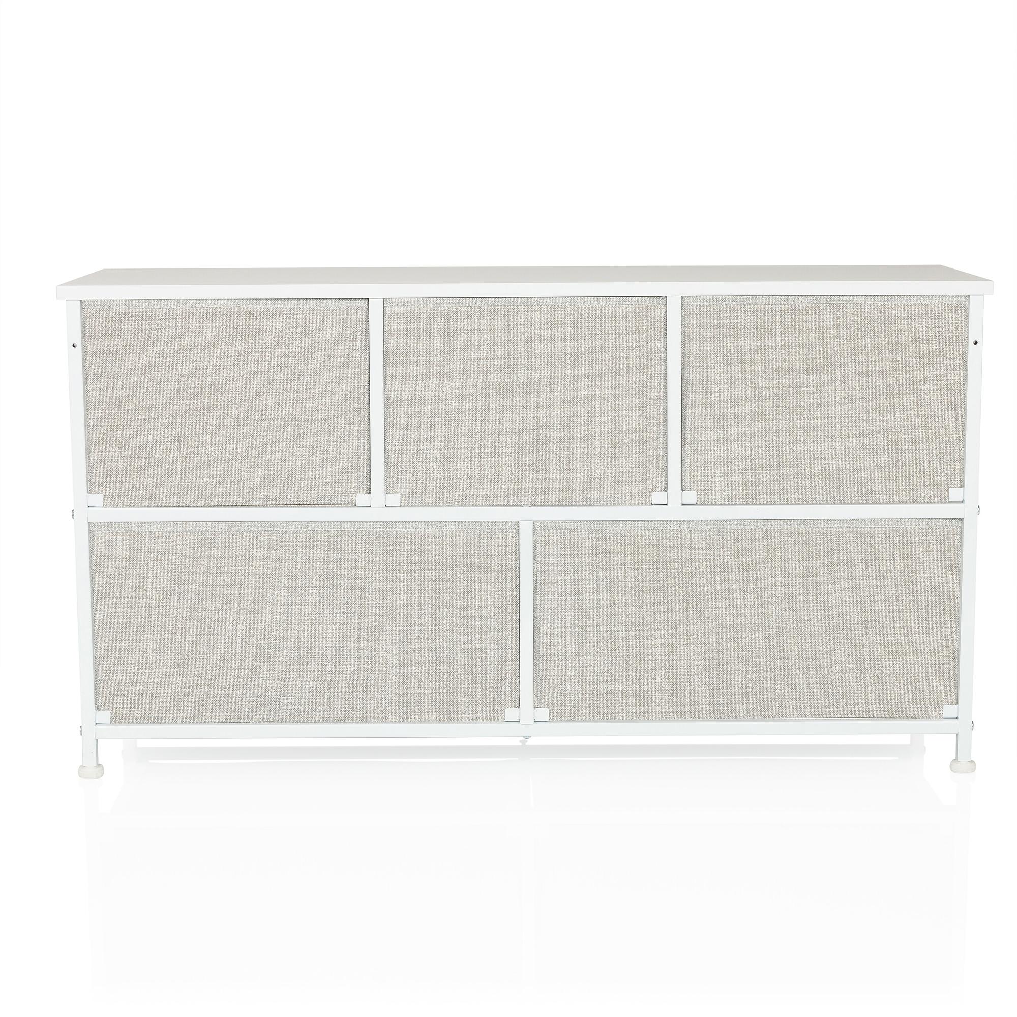 FOLDAR chest of drawers with 5 drawers Grey 9