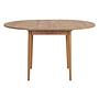 Viona Extendable Table Pine-Look Brown Ø 100cm 5