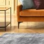 Velvet Ocean Teppich Stone Grey 200 x 300 cm 2