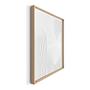 Thin Comb Wandbild Weiß 30 x 40 cm 3