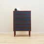 Vintage chest of drawers Teak wood Brown 1970s 1