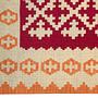 Kilim Gashgai Teppich Rot 1