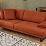 Sofa 3-Sitzer Orange 2