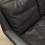 Sofa Leder Braun 1970er Jahre 6