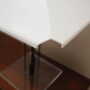 Table lamp Plastic Metal White 1970s 6