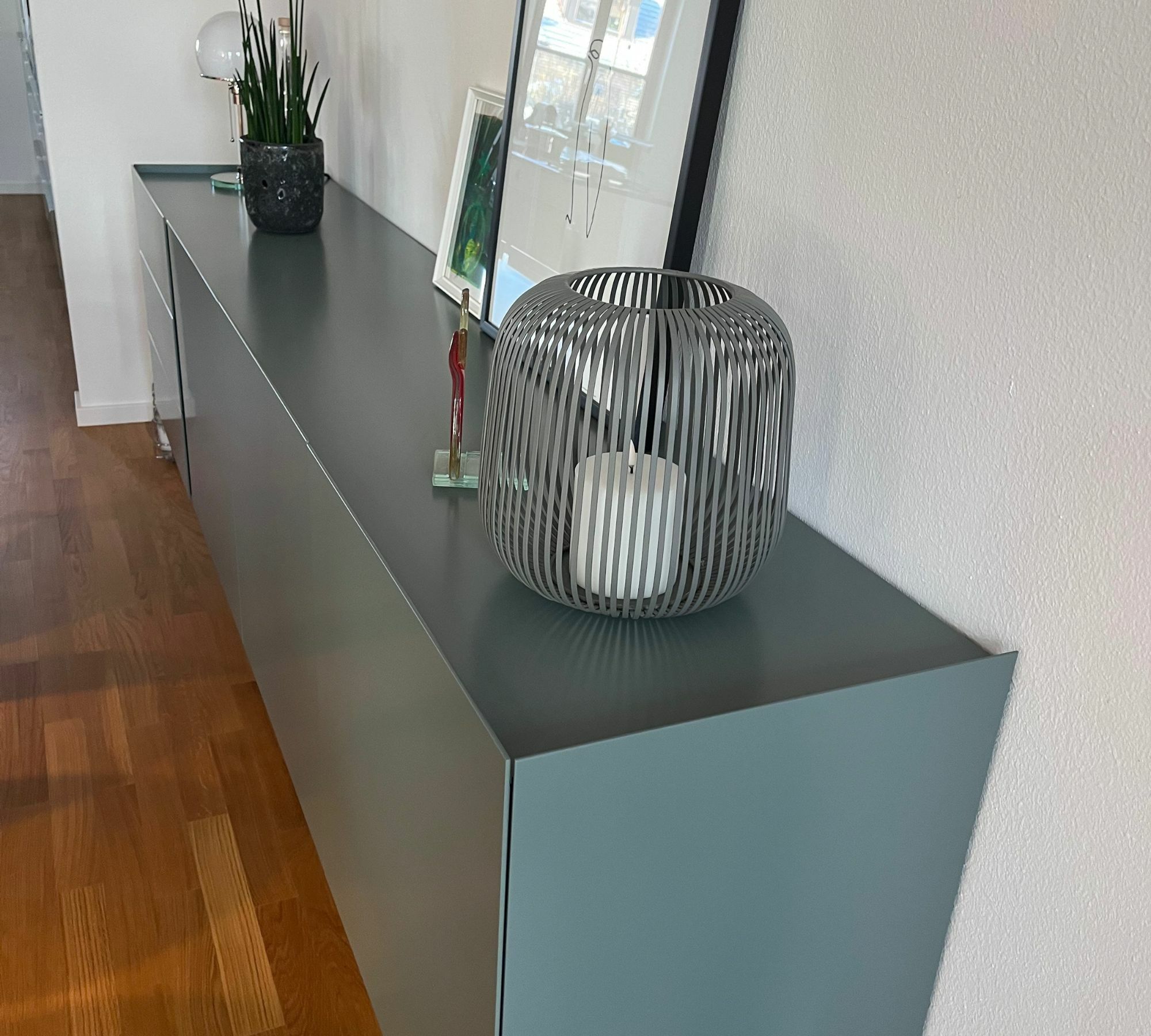 Jorel Sideboard Holz Grau 2