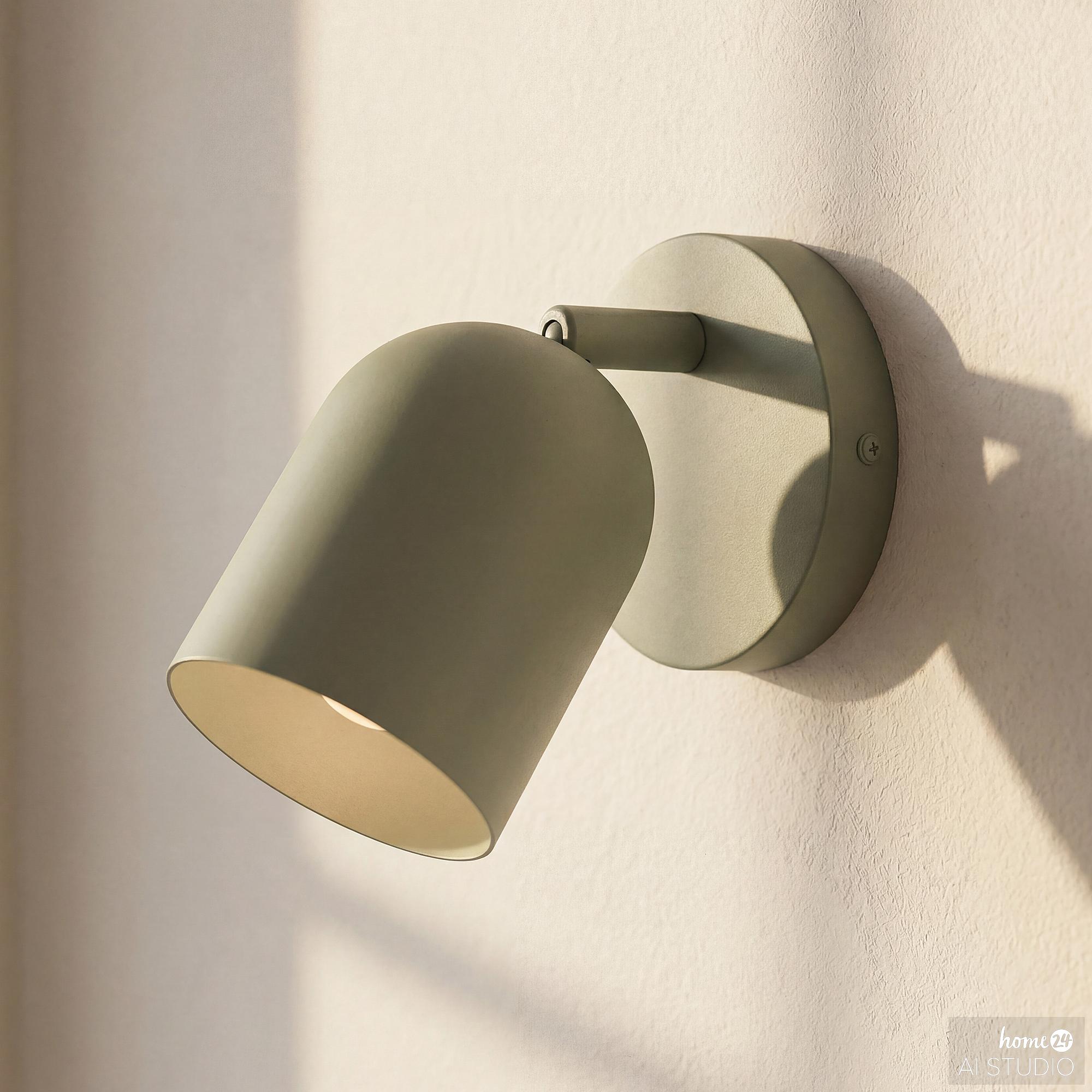 Tilston Wall Light 1-Light Steel Pistachio Green 1
