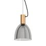 Pendant lamp Lebalio I Glass / Steel 1-light 0