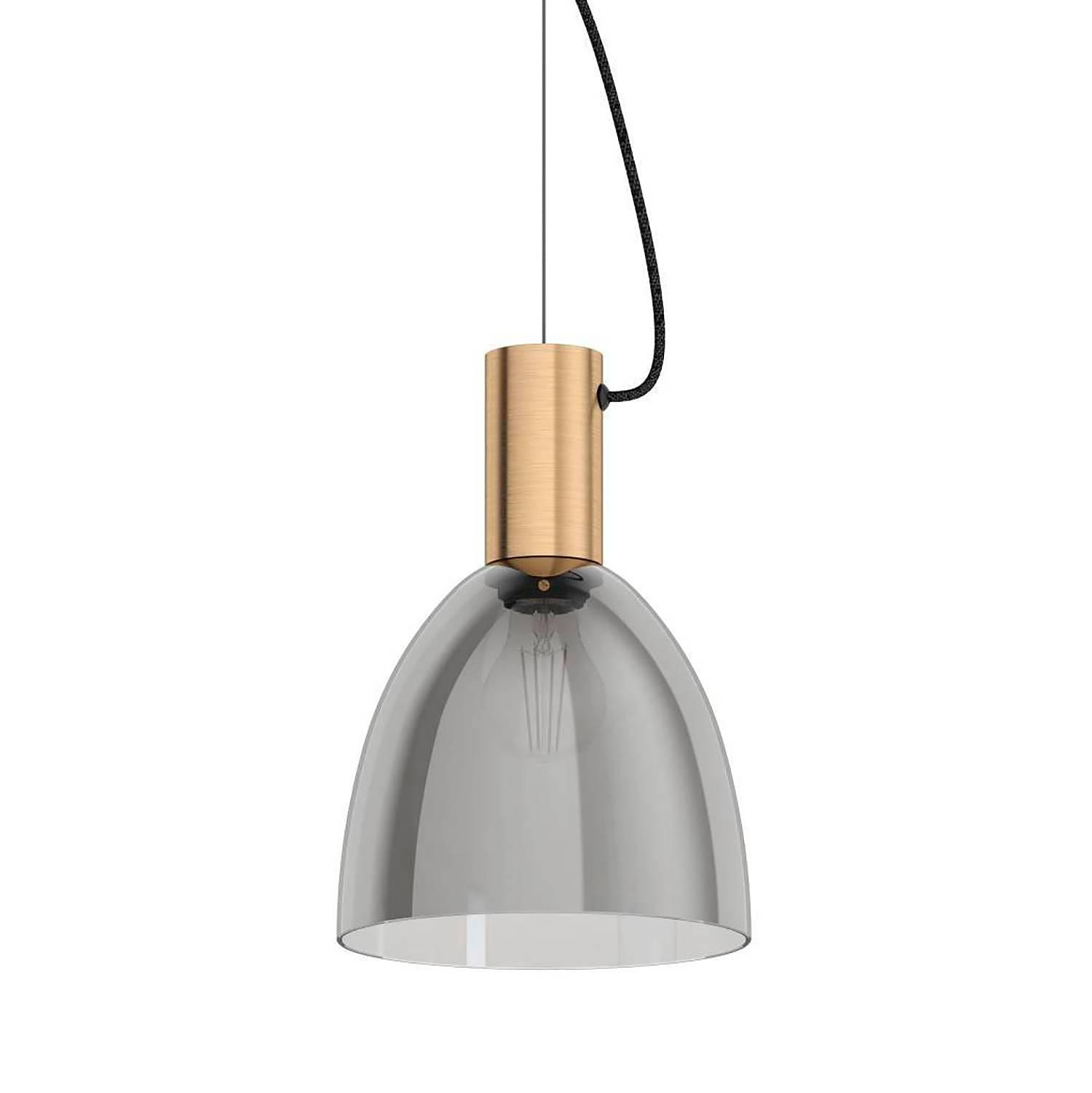 Pendant lamp Lebalio I Glass / Steel 1-light 0