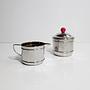 Art Deco Kaffee Set Chrom Silber 1930er Jahre 3