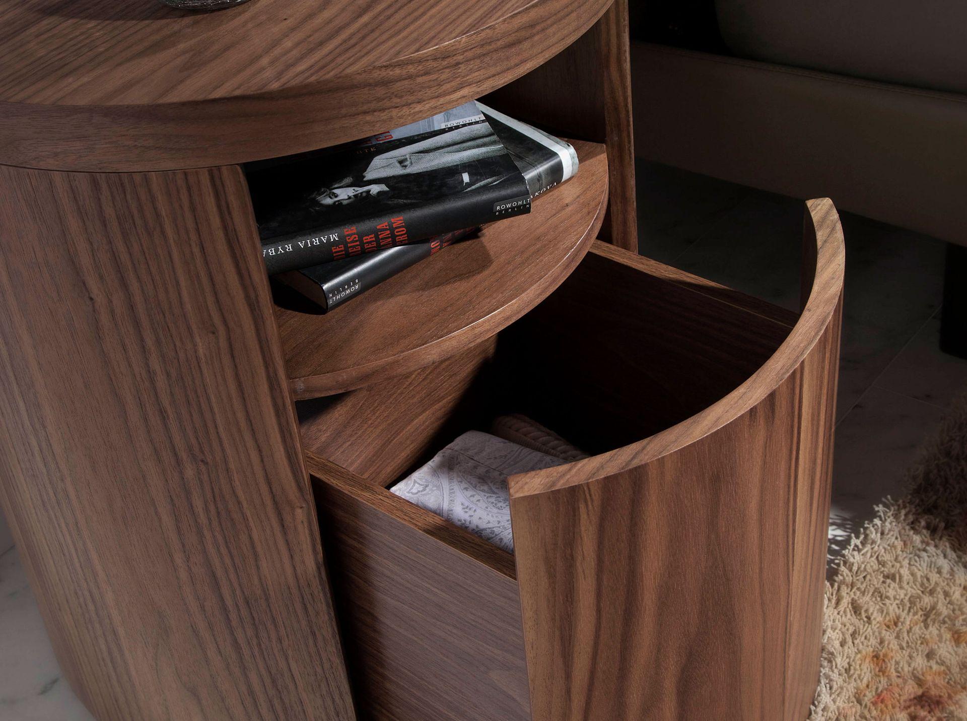 Beistelltisch Braun Ø 48cm 7