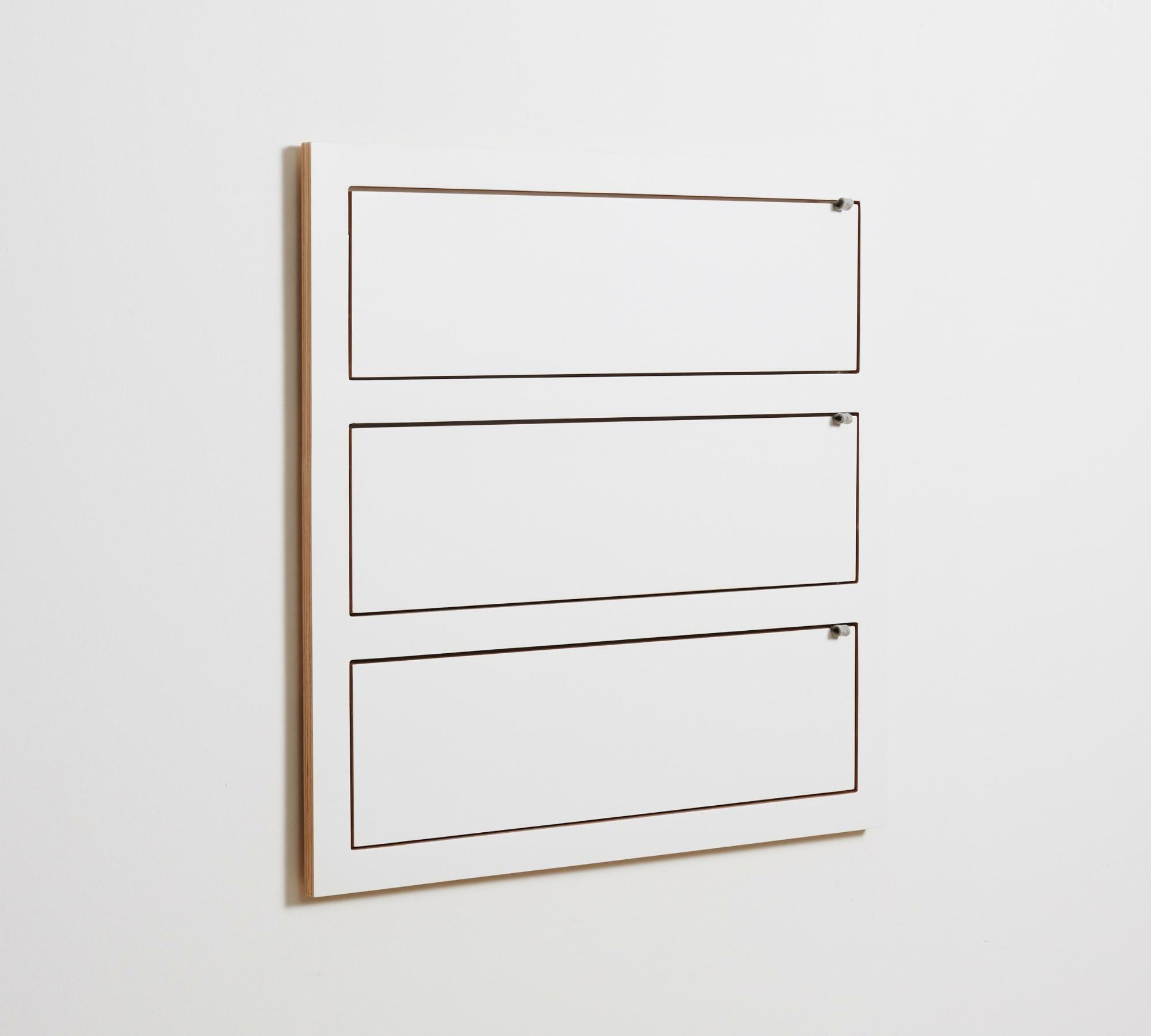 Fläpps Regal 80x80-3 Weiß 1