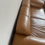 Hudson Sofa Leather Brown 4