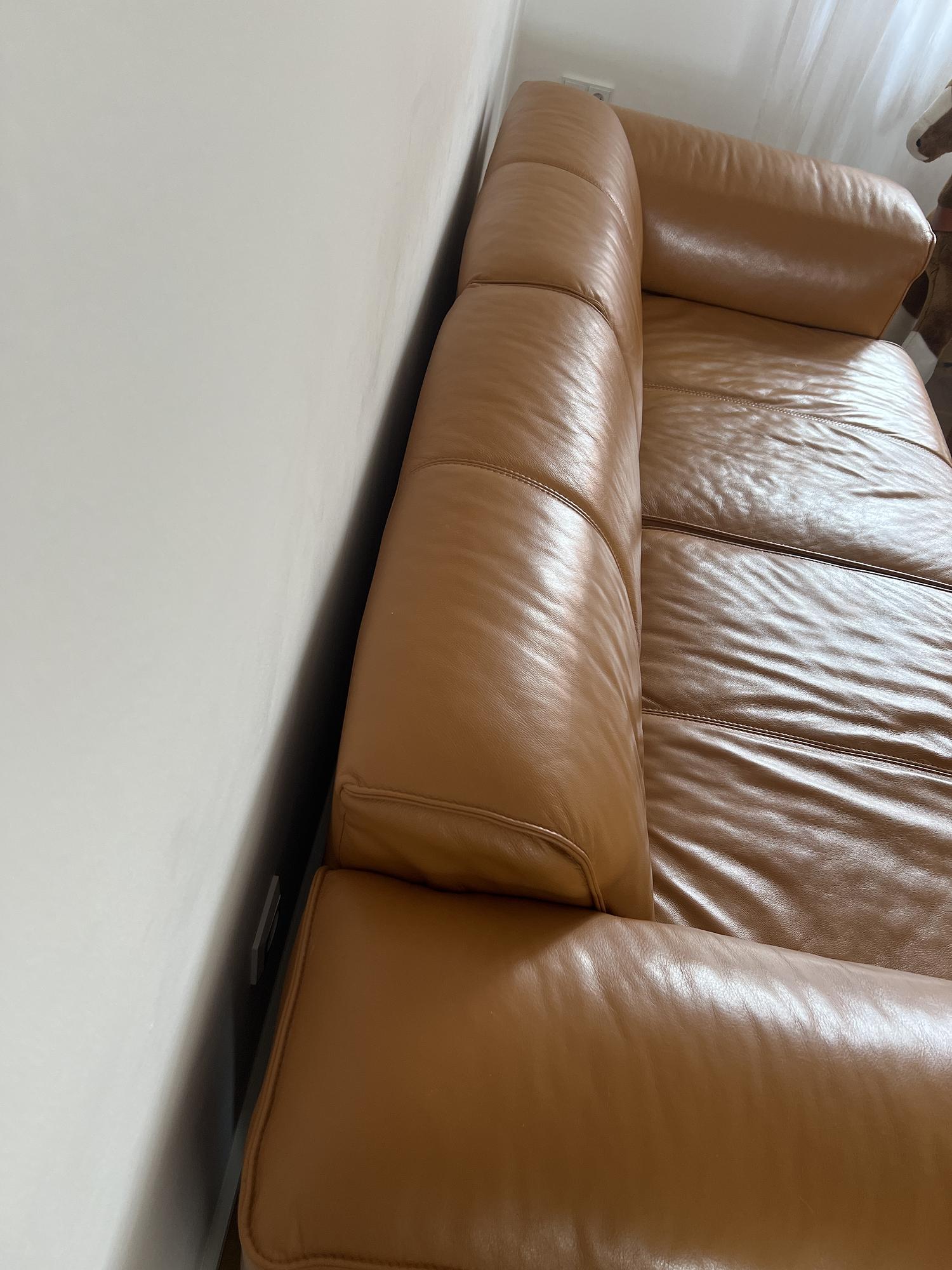 Hudson Sofa Leather Brown 4
