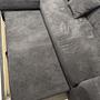 Ecksofa mit Schlaffunktion Grau 9
