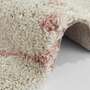 Hochflorteppich Textil Beige 1