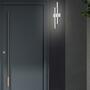 2-light wall lamp Silver 2