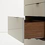 7019 Chiffonier Stahl Grau 6