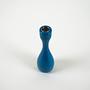 Candlestick 1970s Blue 4