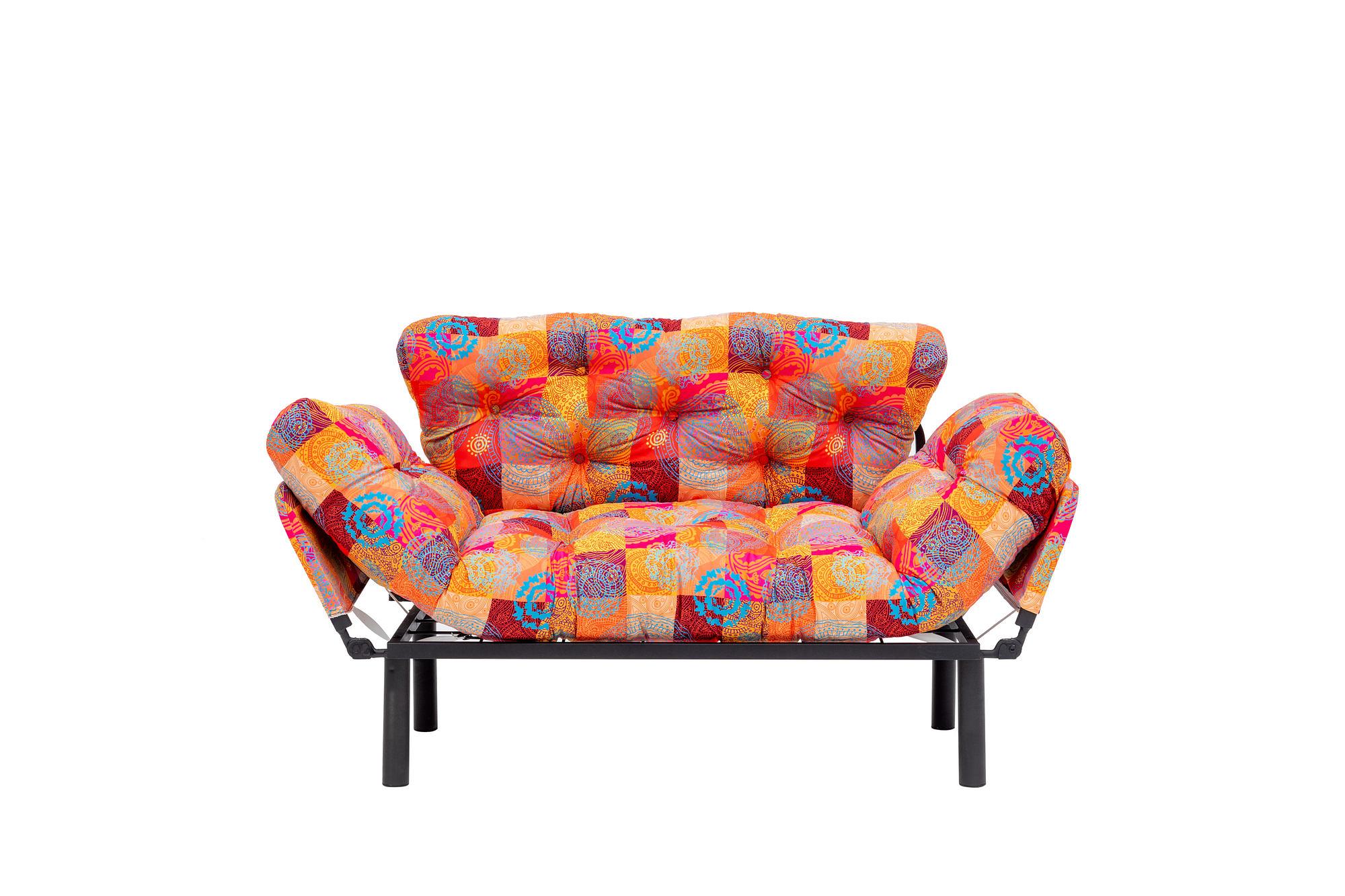 Nitta Sofa Bed 2-Seater Multicolor 3