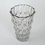 Kristallvase Transparent 1960er Jahre 1