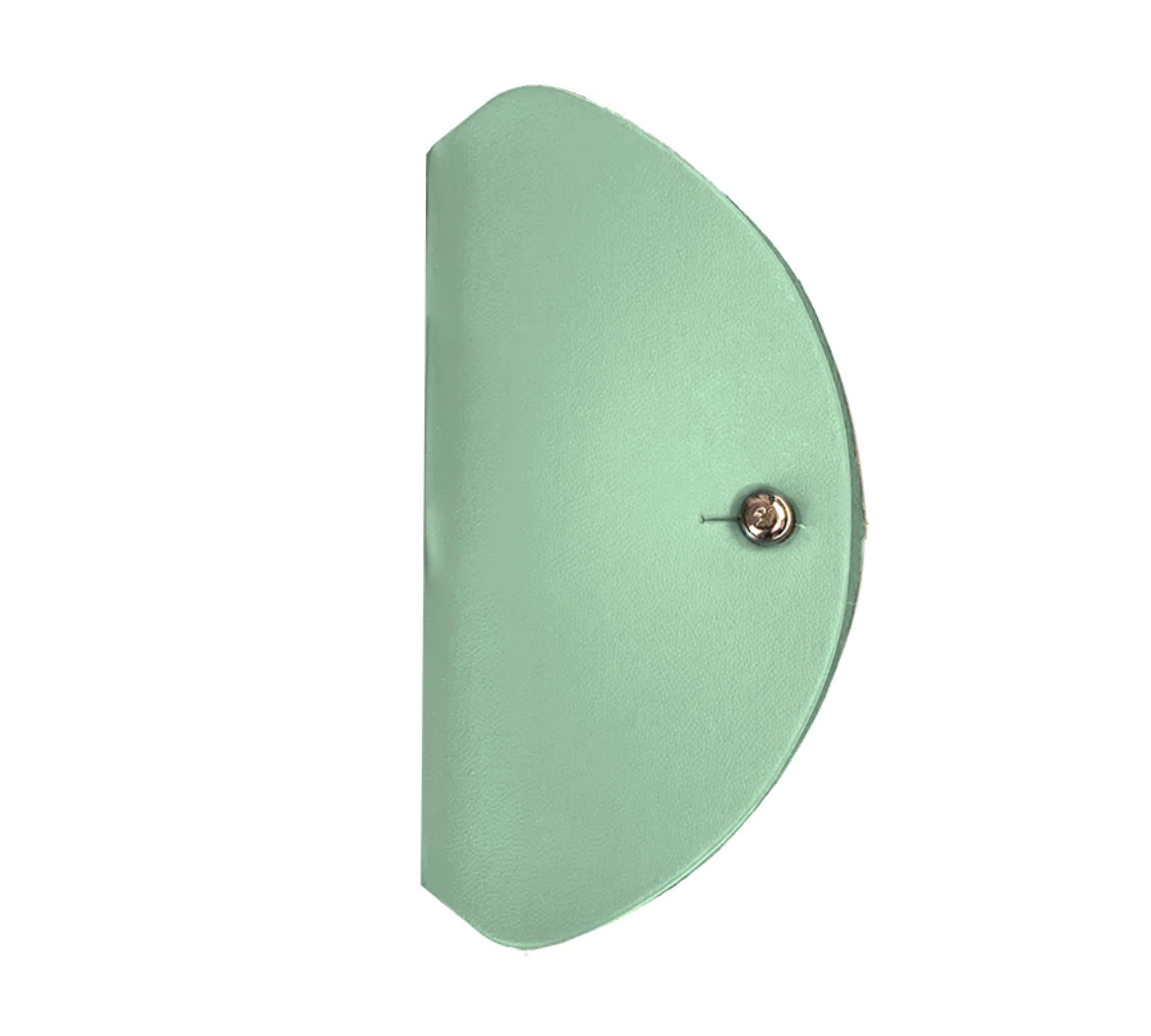 Home Office Essentials 100% Recyceltes Leder Mint 1