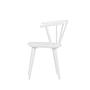 2x Bobby Esszimmerstuhl Kautschukbaum Weiß 4