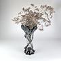 Vintage Jugendstil Vase Glas 1900er Jahre 8