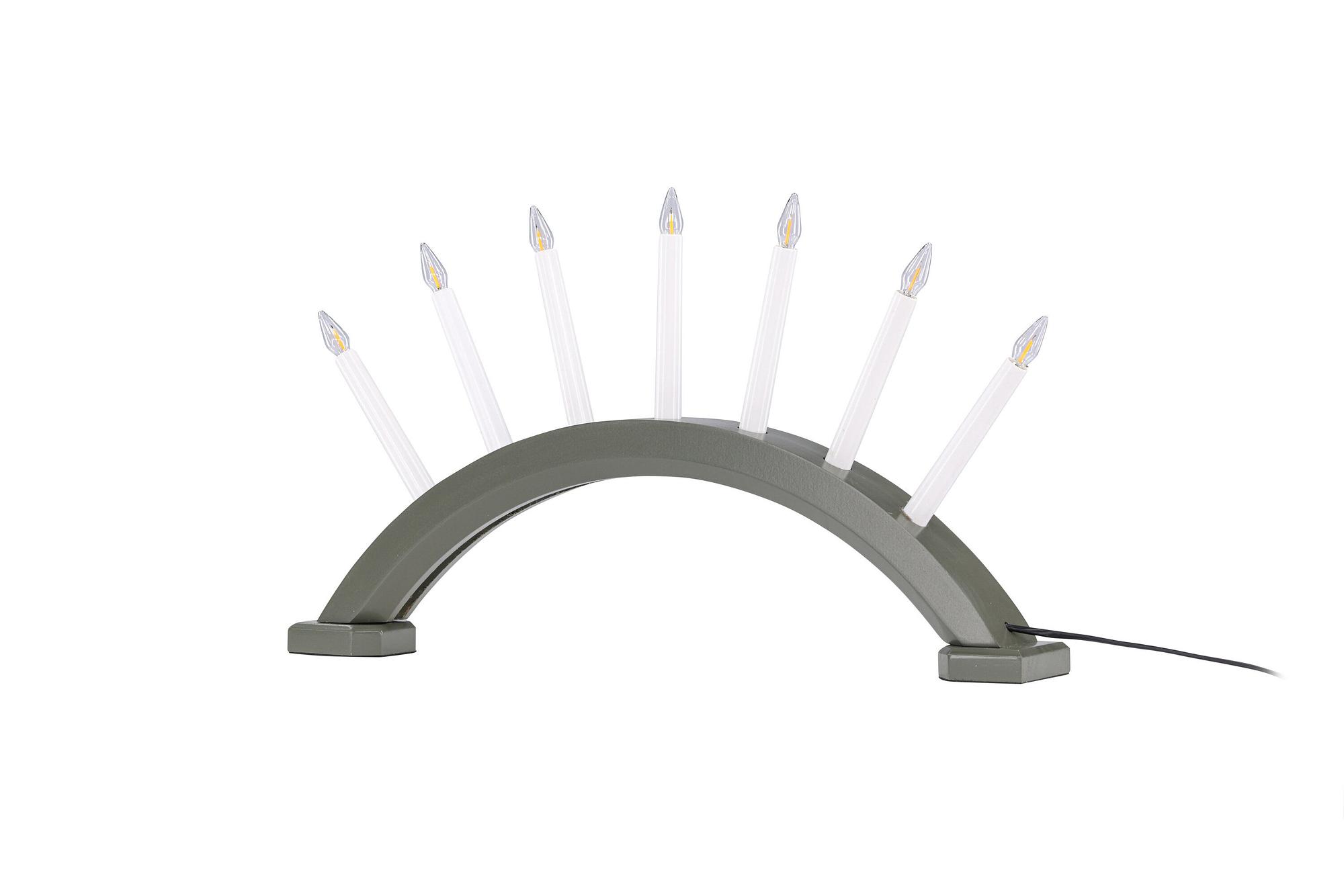 Kebnekaise Tischlampe Kiefernholz Grün Weiß 7