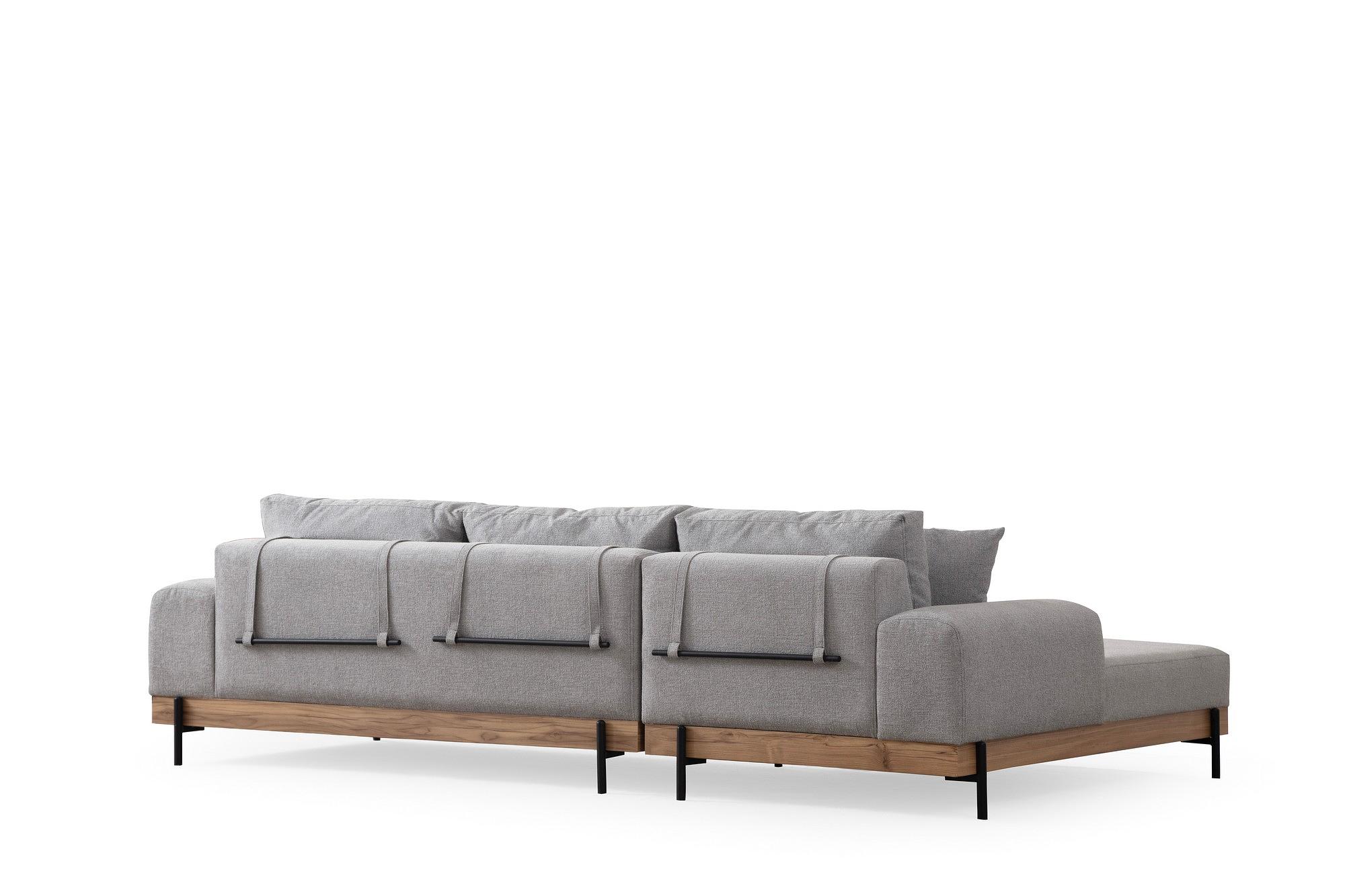 Eti Divano Angolare Sinistro Grigio 8