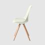 2x Dining chair White 3