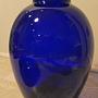 Vase-Aschenbecher 2er Set kobaltblau 1990er Jahre 3