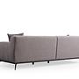 Jaguar 3-Sitzer Sofa Braun-Grau 7