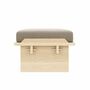 Wilson Hocker / Couchtisch Abnehmbares Kissen Forest Mole 3