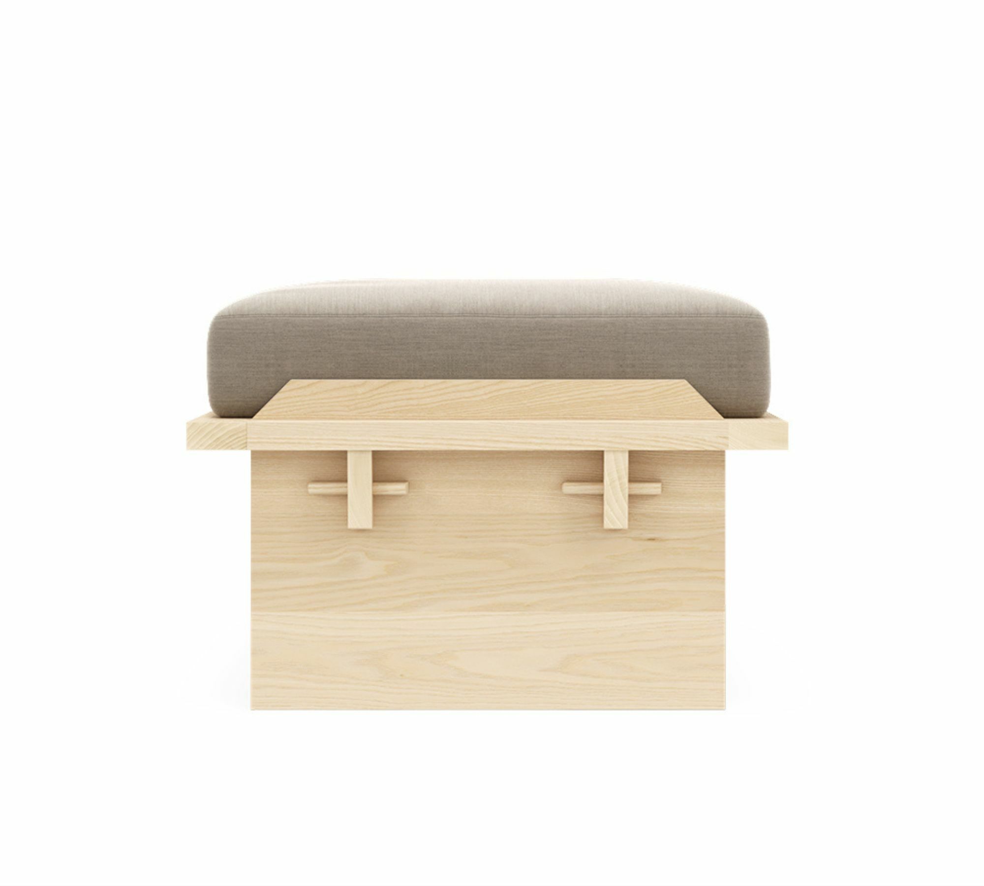 Wilson Hocker / Couchtisch Abnehmbares Kissen Forest Mole 3
