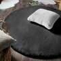 Fellteppich Textil Anthrazit 3